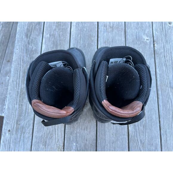 DC Travis Rice double Boa Snowboard Boots 2018 mens 13 black winter snow READ! main image 4